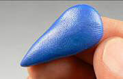 Blue shaped clay
